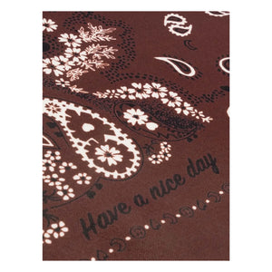 Call it by your name - Little Silk Bandana | Brown