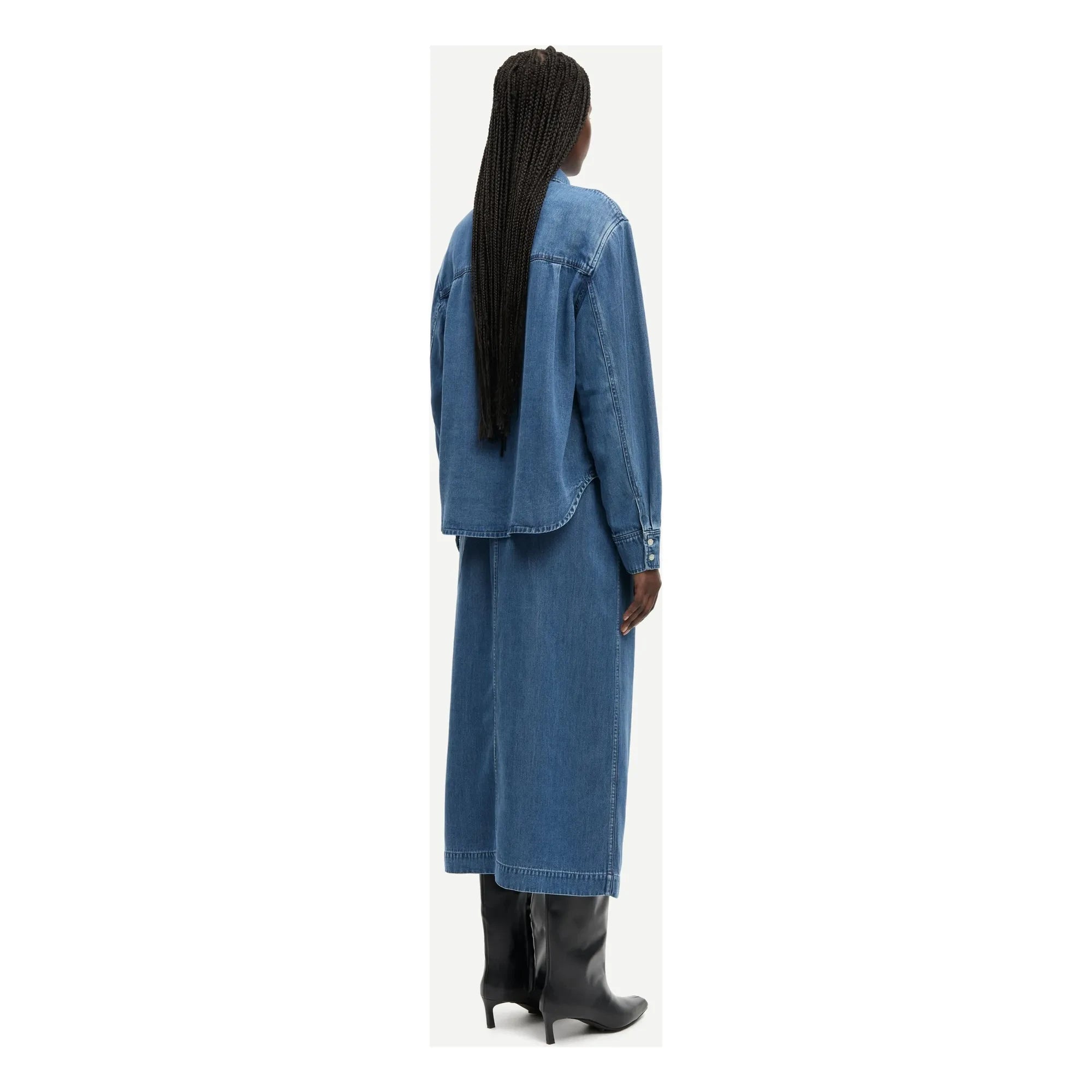 Samsoe Samsoe - Satoves Skirt | Blue