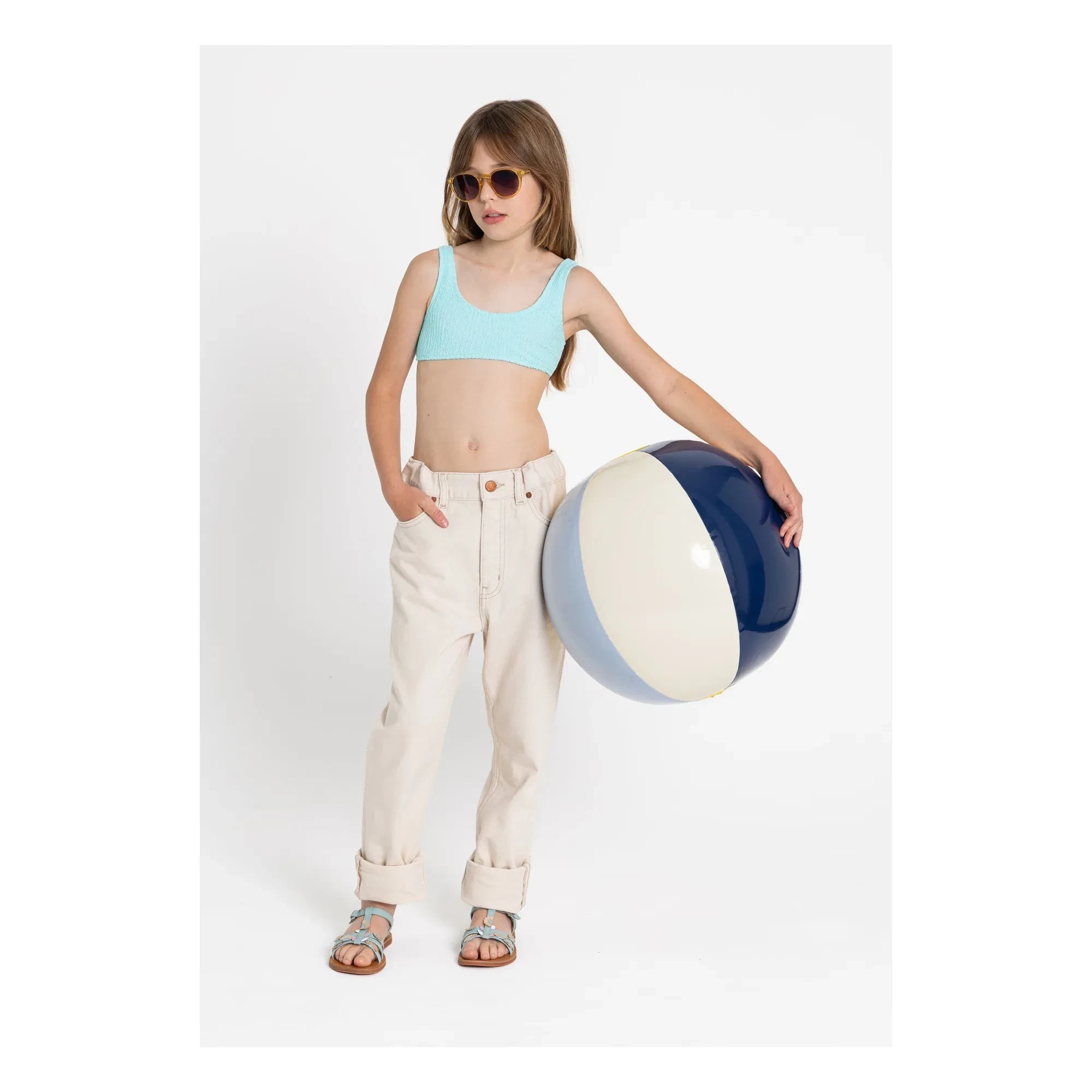 Smallable Kid - New Loan Swimsuit | Light Blue