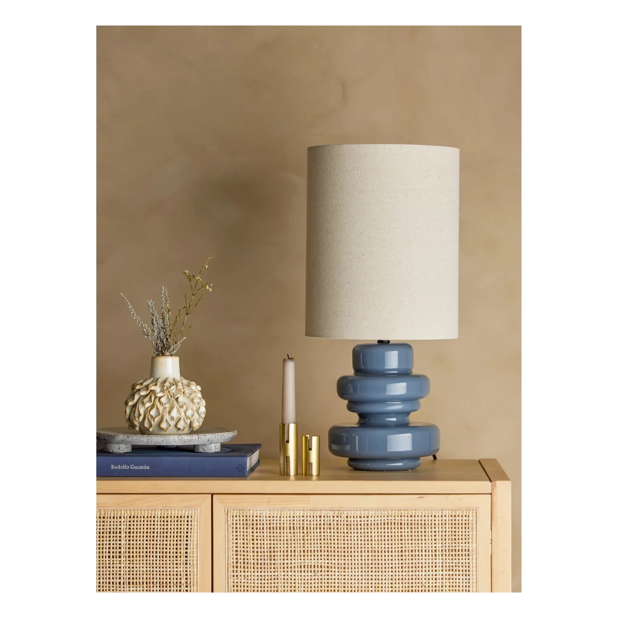 Bloomingville - Fabiola Table Lamp | Blue