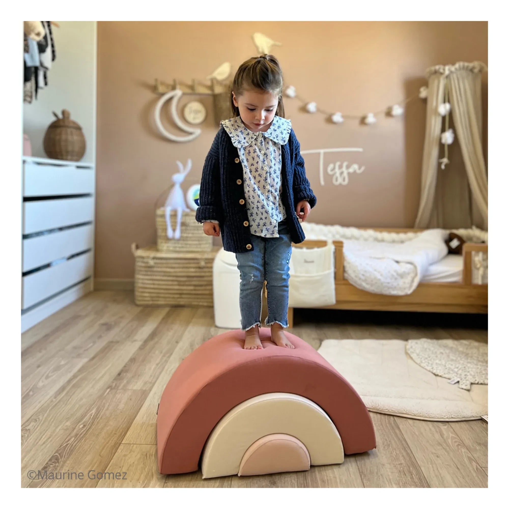 Charlie Crane - Milo Rainbow Climbing Set | Maple