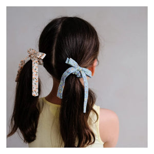 Mimi & Lula - Pack of 4 Floral Knot Hair Clips | Ecru