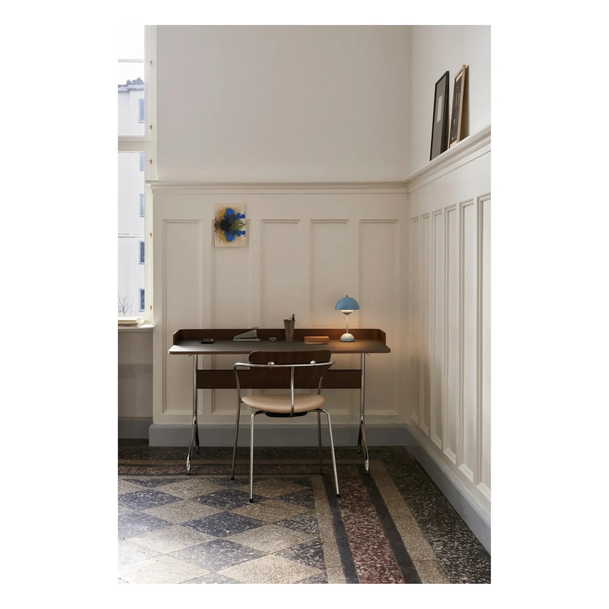 & Tradition - Pavilion AV17 Mass, Chrome Base | Walnut