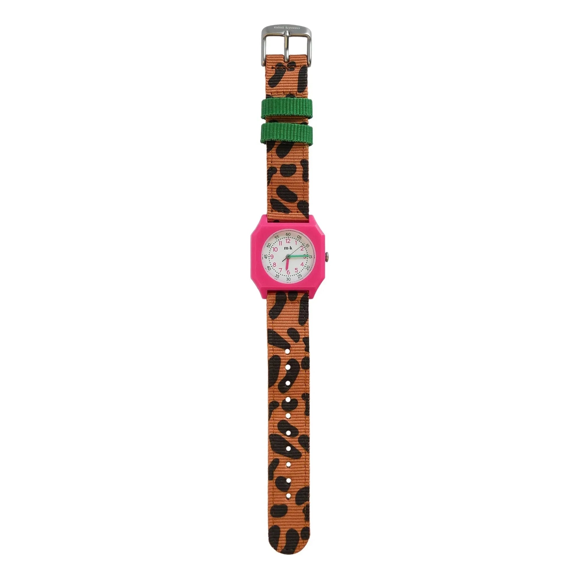 Mini Kyomo - Leopard Watch - Mini Kyomo x Taxi Brousse | Brown