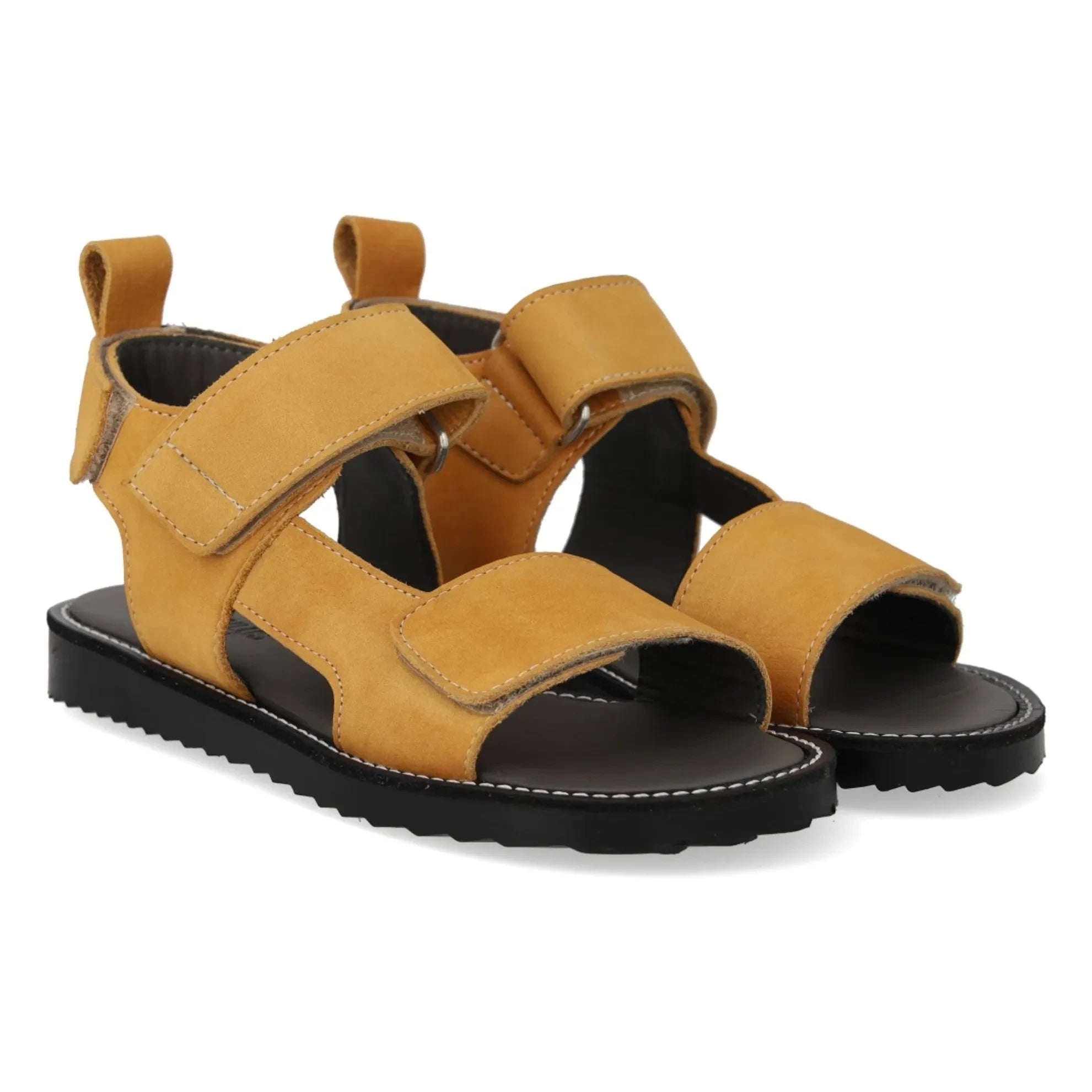 Angulus - Nubuck Sandal | Beige