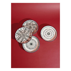 Serax - Baazar Dinner Plates, Waww La Table - Set of 4 | Green