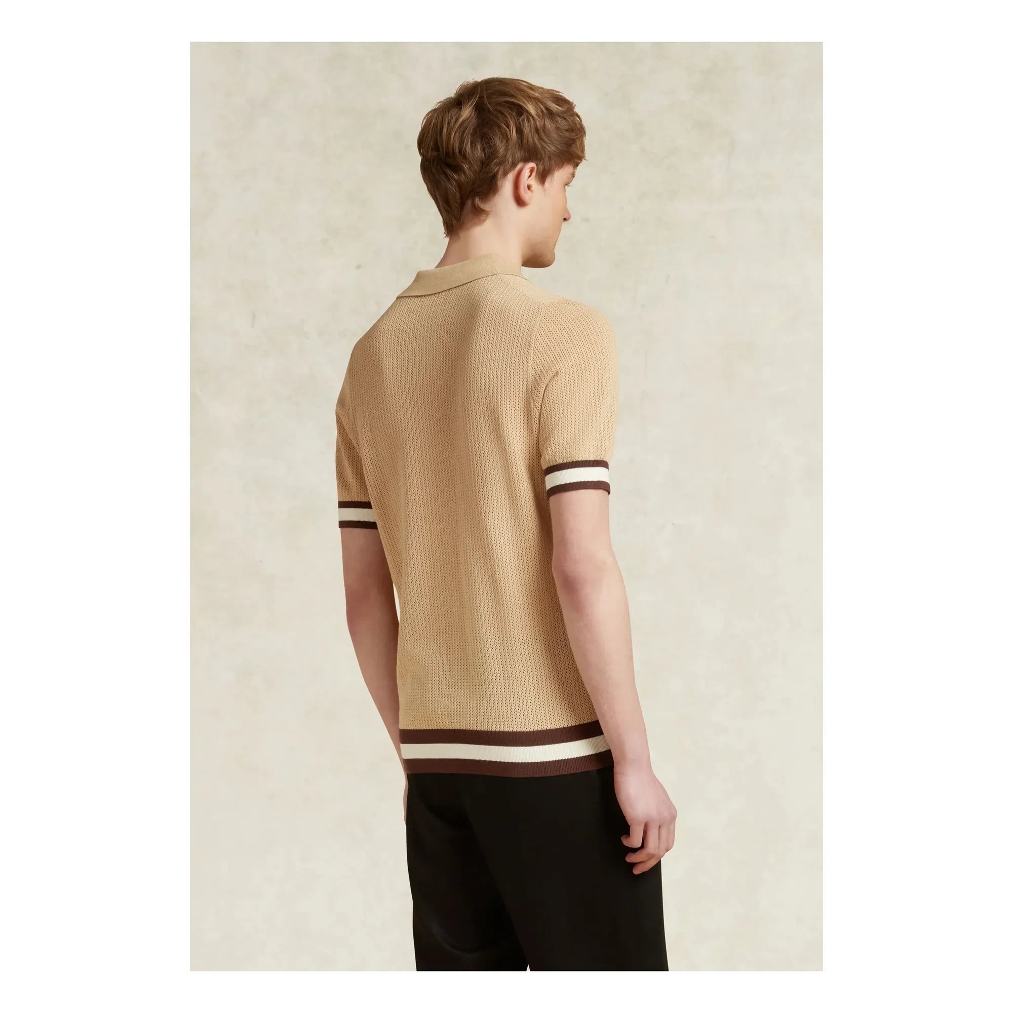 Ché Studios - Quinn Polo T-Shirt | Camel