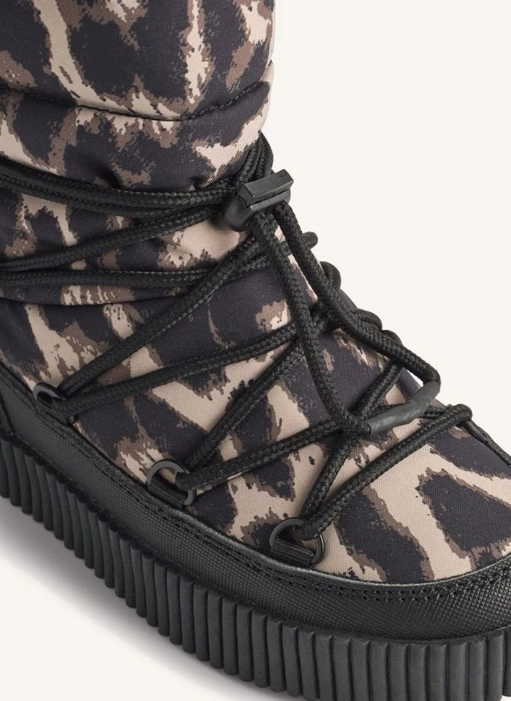 Molo - Demi Leopard Botlar | Kahverengi