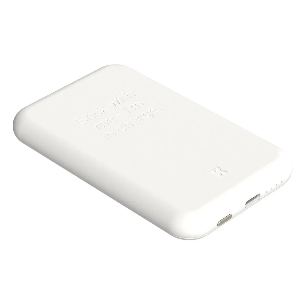 Kreafunk - ToCHARGE QI Powerbank | White