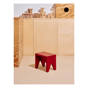 Hay - Manolito stool | Red