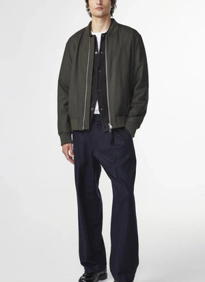 NN.07 - Bomber Dixon 1088 Wool and Recycled Fibers | Khaki