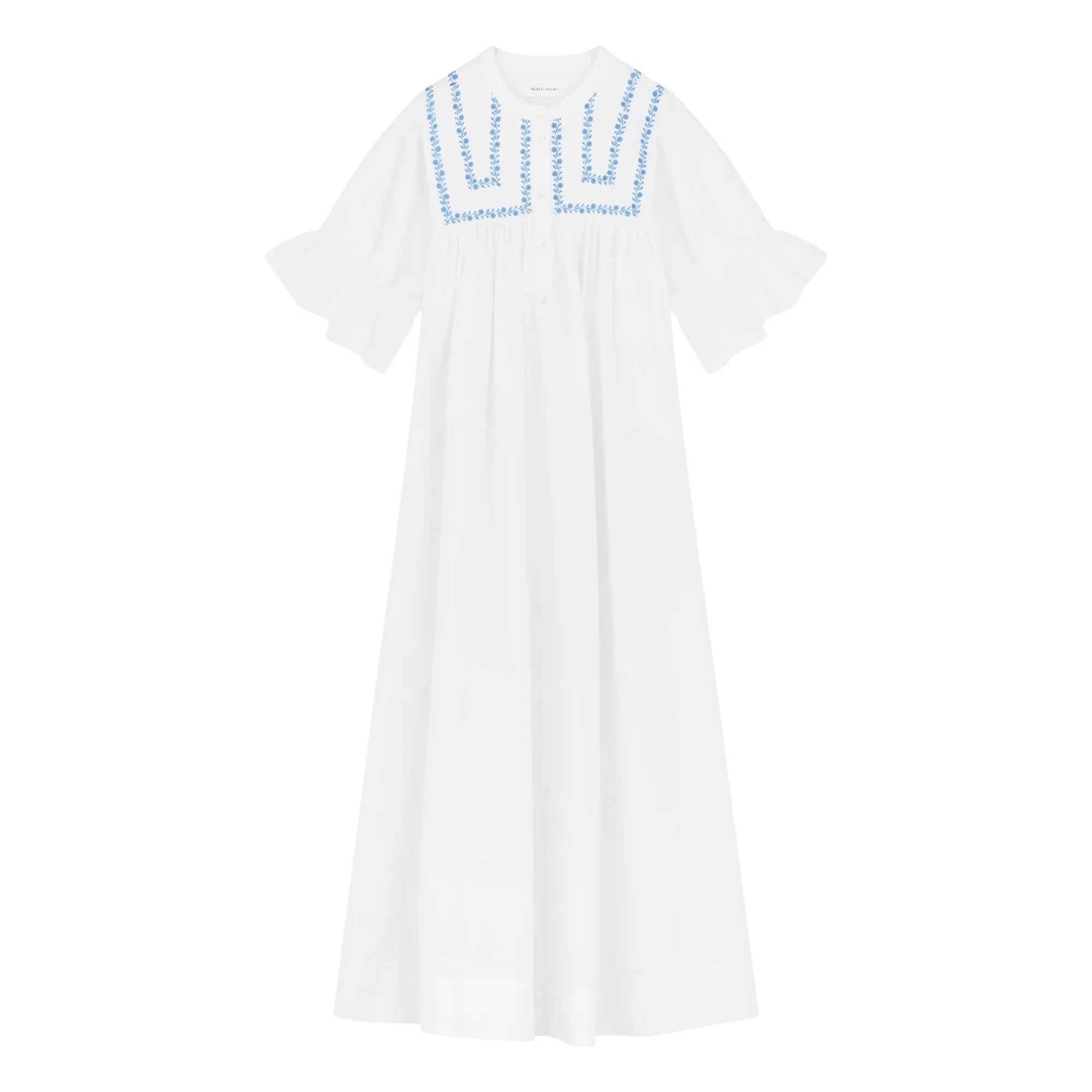 Skall Studio - Bonne Cotton Dress | White