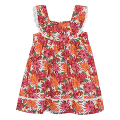 Tartine et Chocolat - Floral Dress | Orange