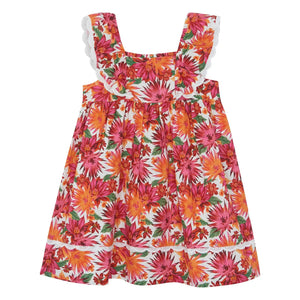 Tartine et Chocolat - Floral Dress | Orange