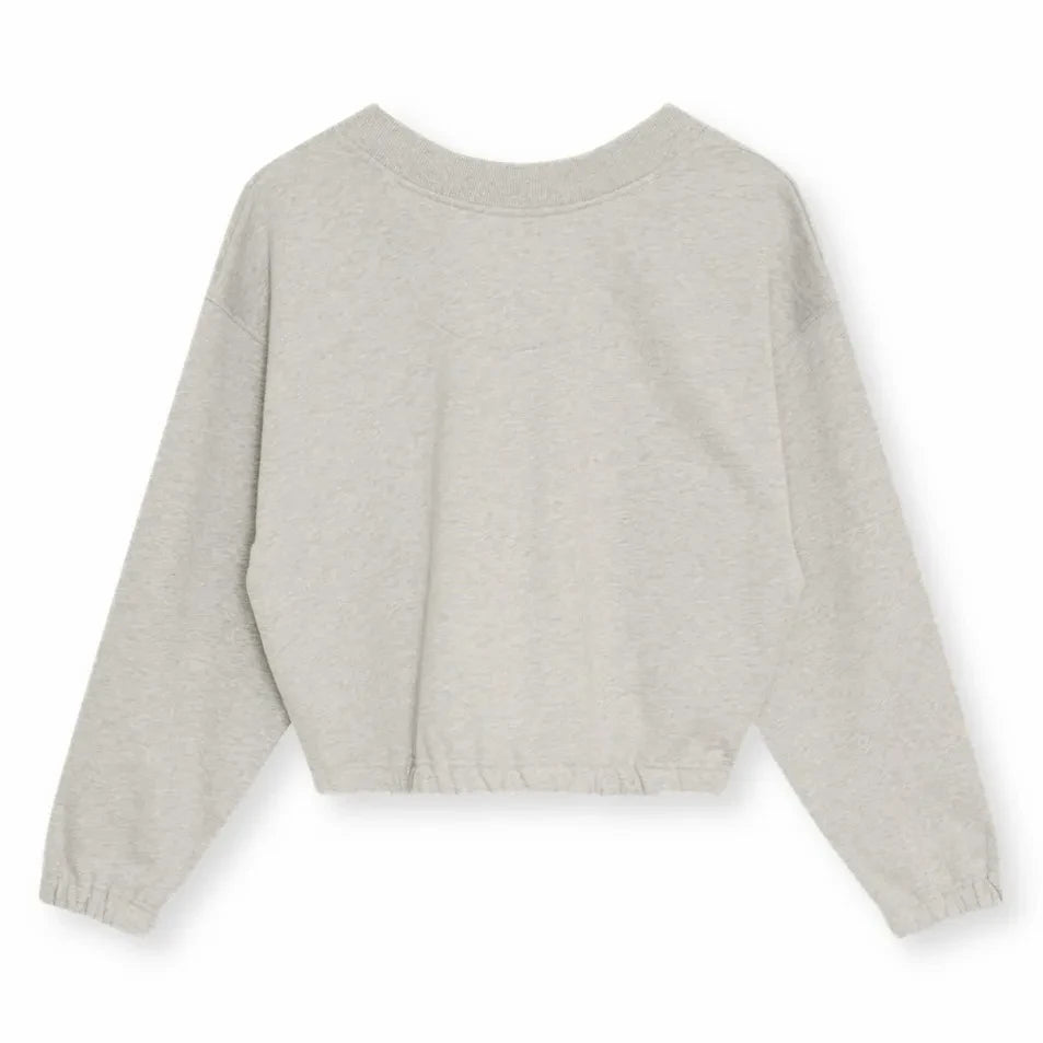 the new society - Mochi Pamuklu Sweatshirt | Gri