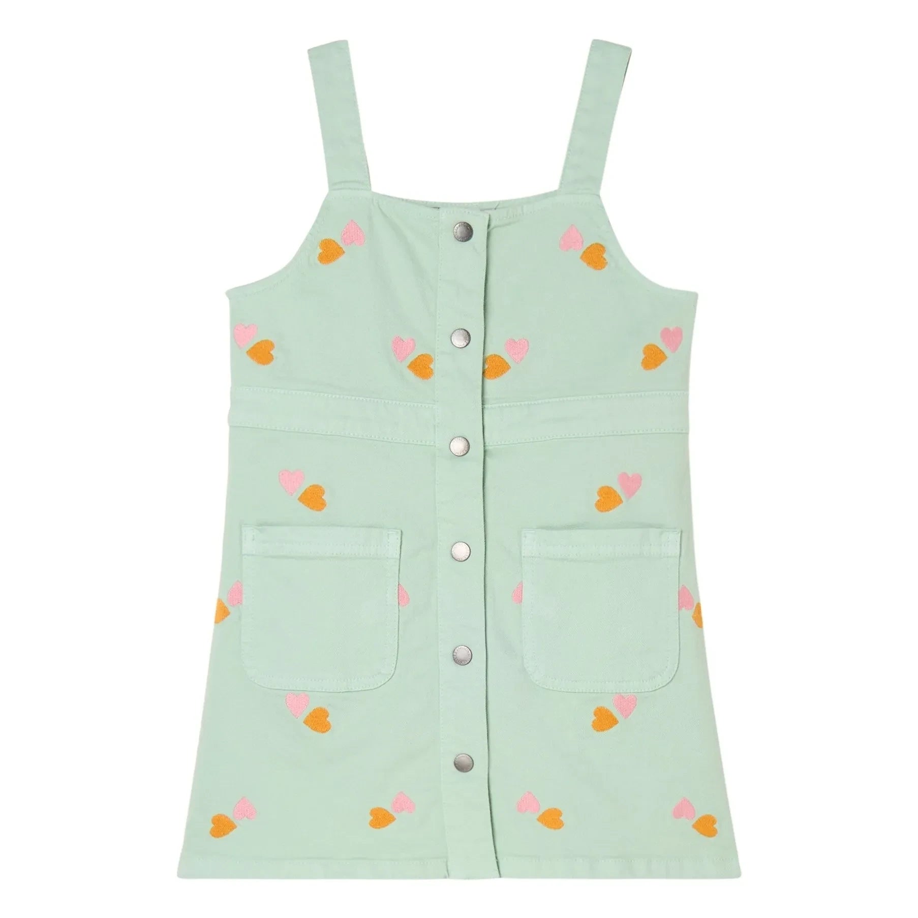 Stella McCartney Kids - Organic Cotton Heart Dress | Green Water