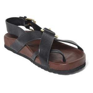 Soeur - Mexican Leather Sandals | Black