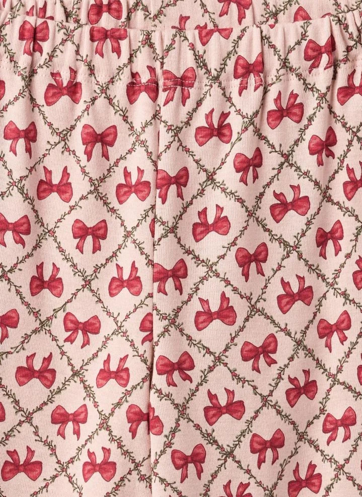 Wheat - Mila Organic Cotton Pajama Knots | Dusty Pink