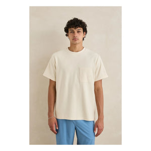 Rhythm - Vintage Terry T-shirt | Cream
