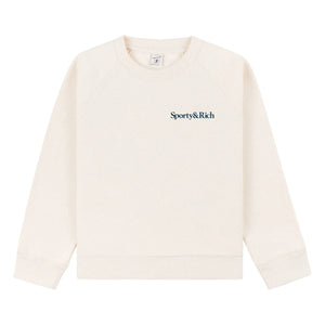 Sporty & Rich - Sweat Eat More Veggies | Cream