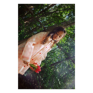 Flöss - Raincoat Iris Hearts | Pale Pink