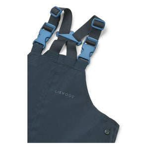 Liewood - Manu Bateaux Recycled Fiber Rain Set | Navy Blue