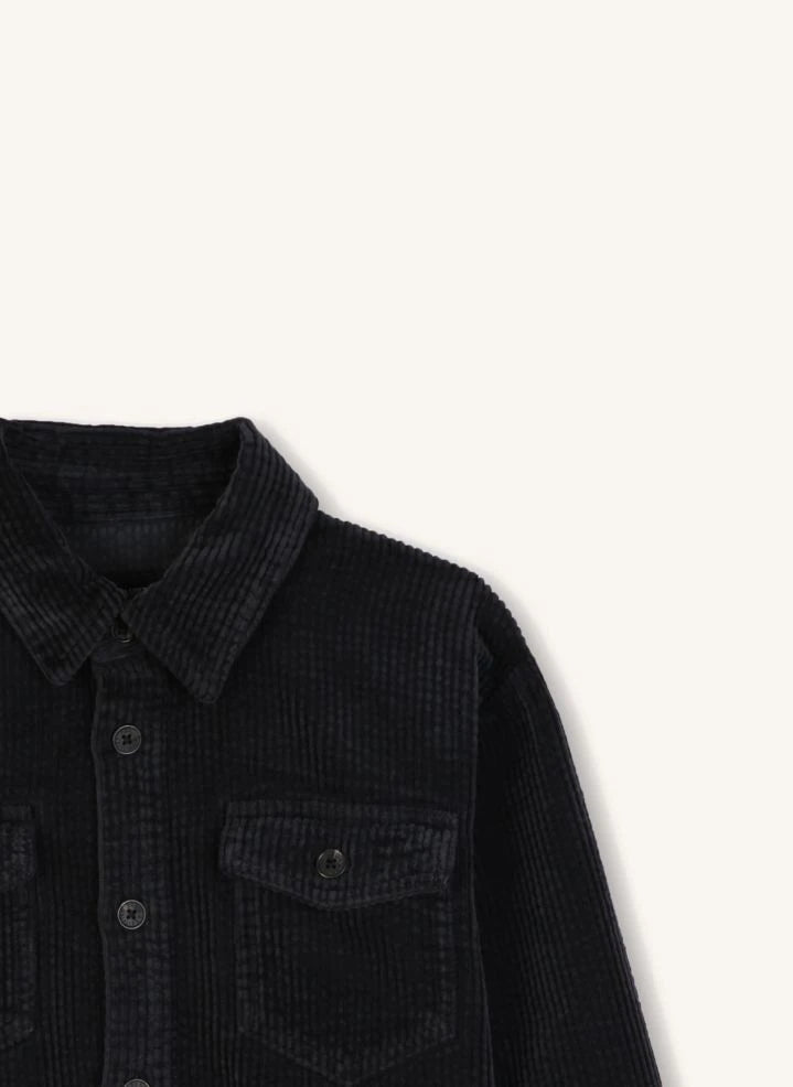 Zadig & Voltaire - Reo Velvet Shirt | Grey