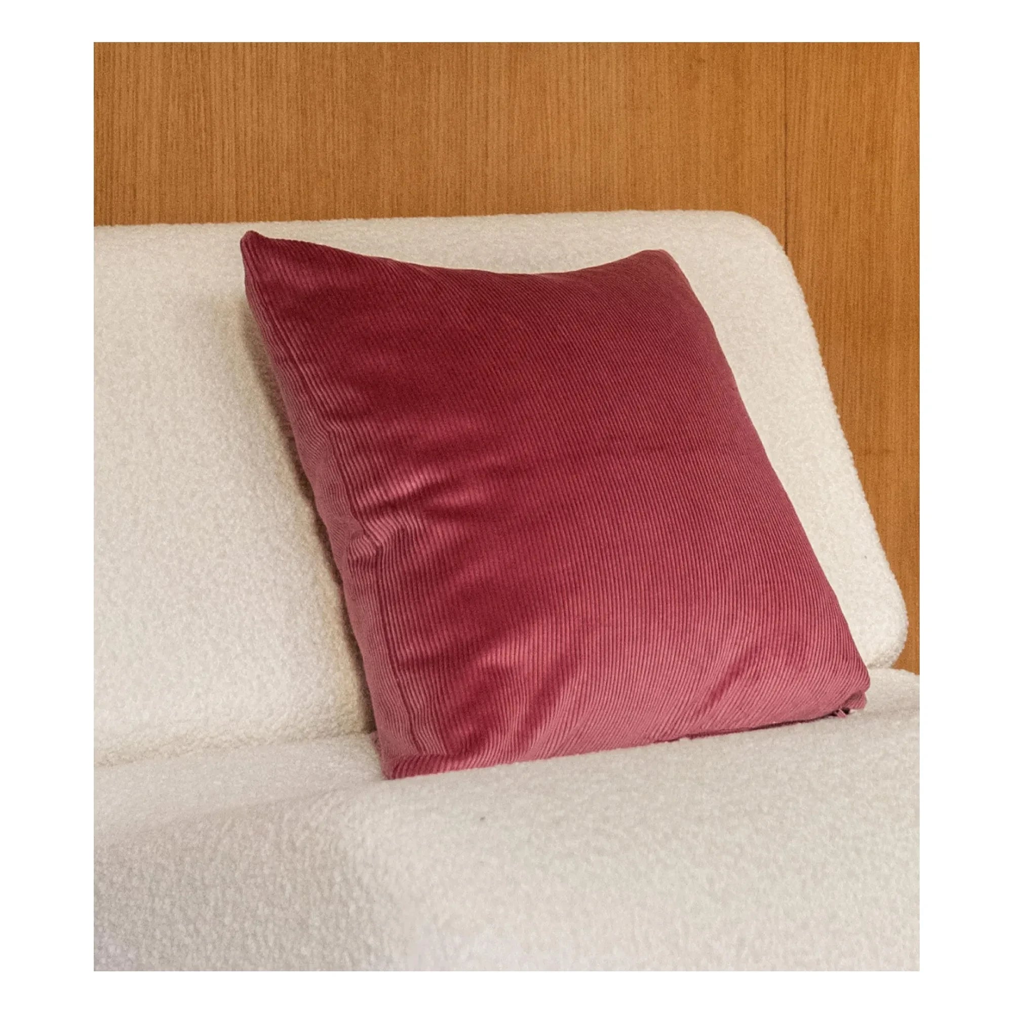 The Socialite Family - Carino Velvet Piped Square Pillow | Pink