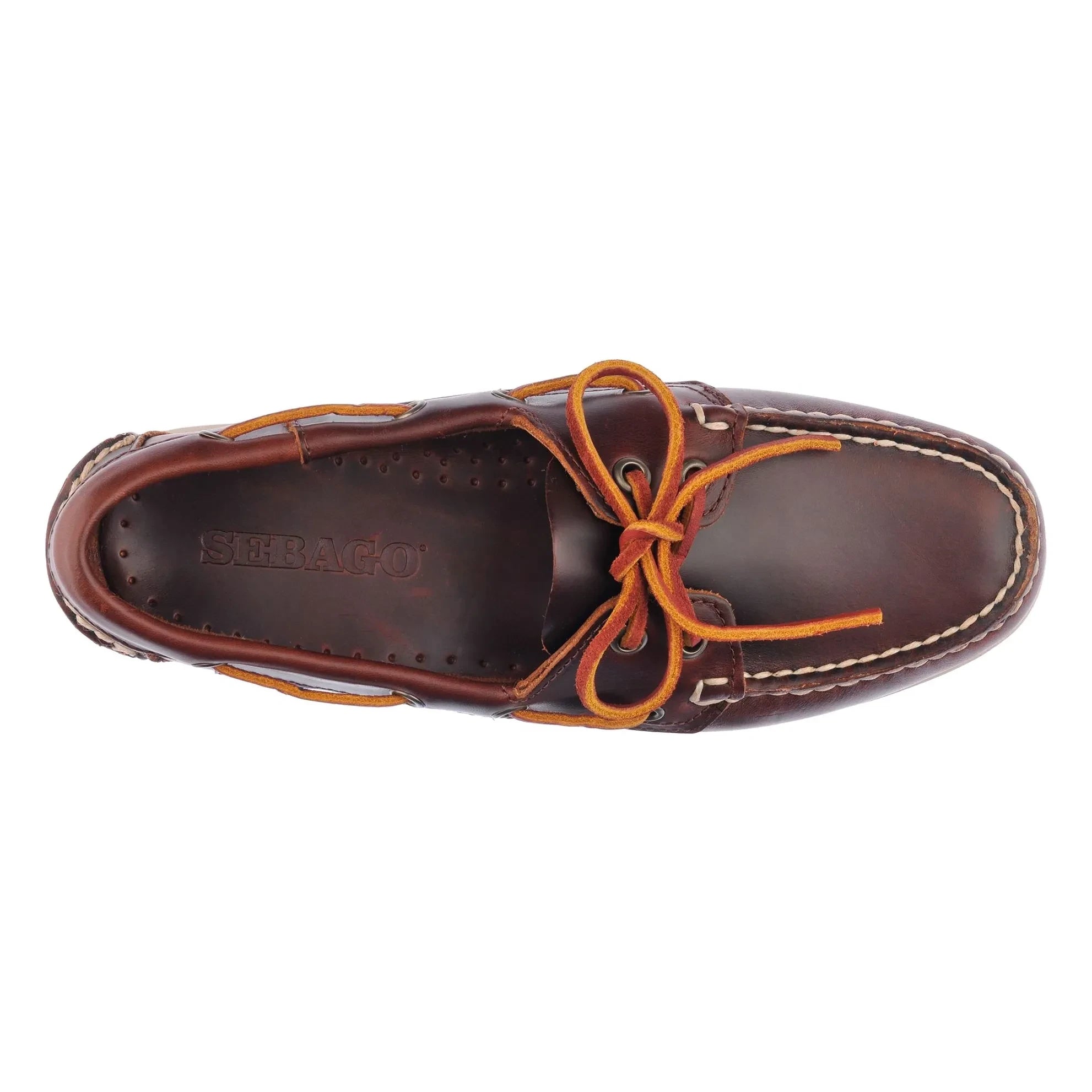 Sebago - Docksides Portland Waxed Loafers | Brown