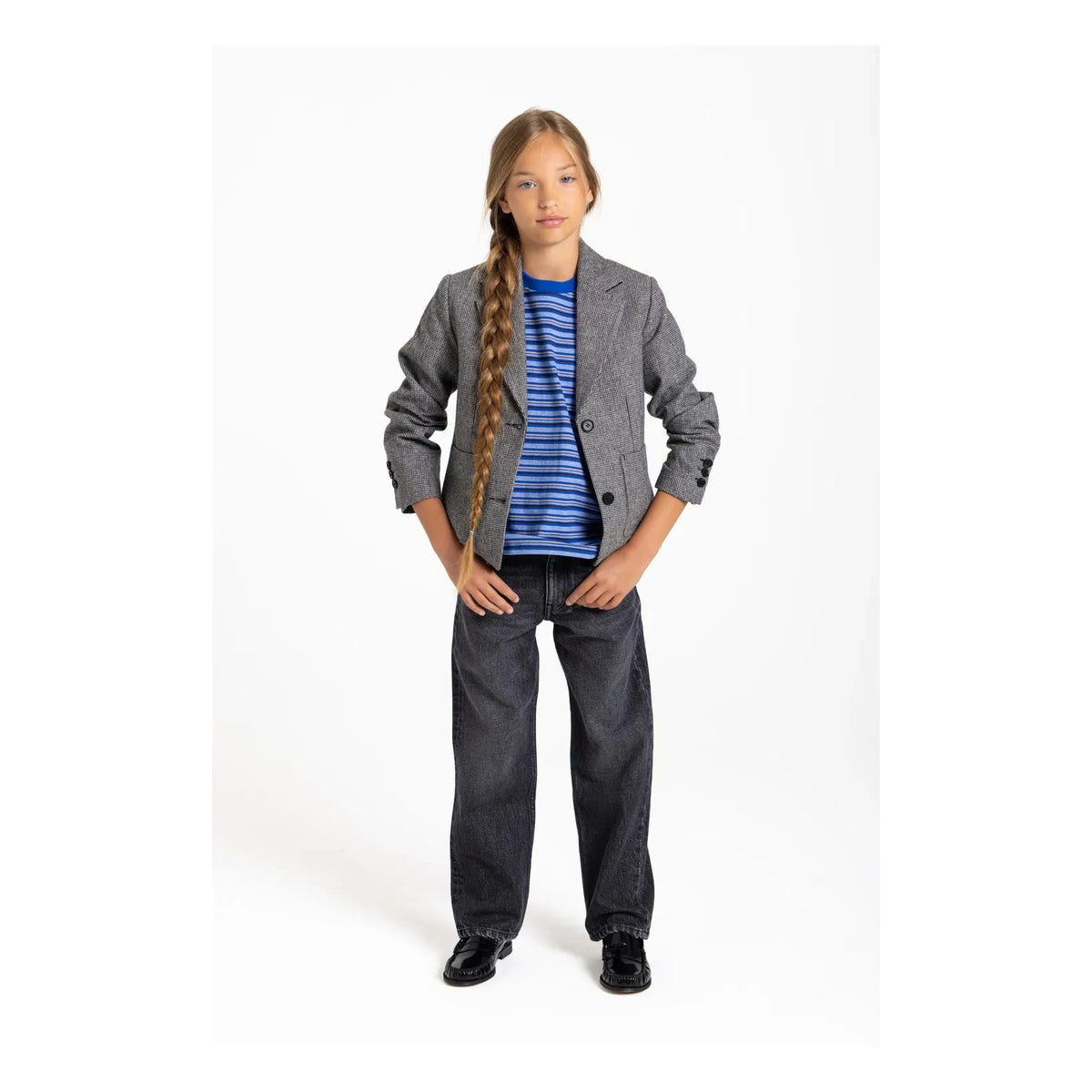 Finger in the nose - Jean Gina | Denim gri