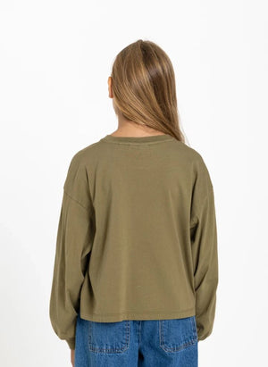 Smallable Kid - Bloomy Sweatshirt | Haki
