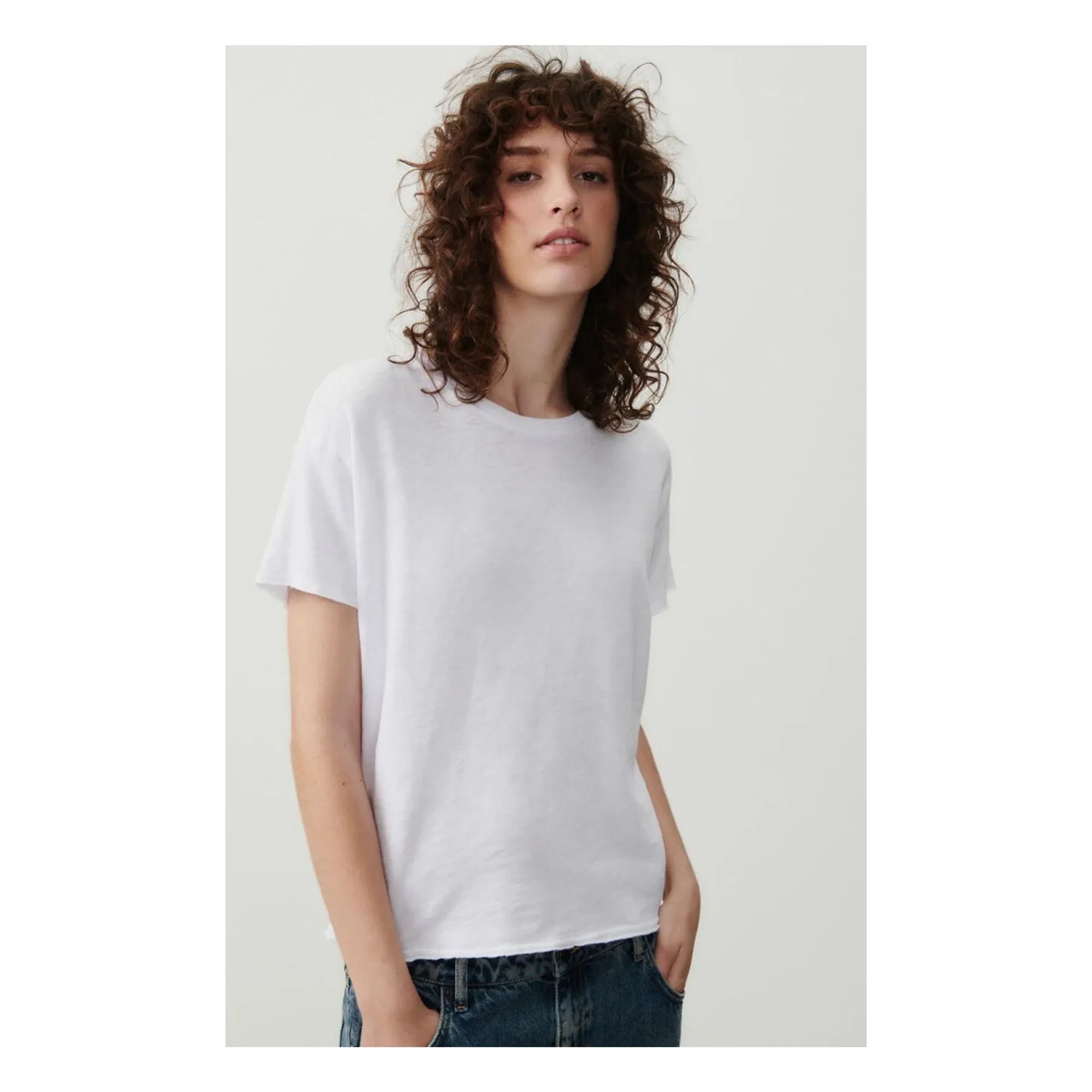 American Vintage - Ample Sonoma Tişört | Beyaz