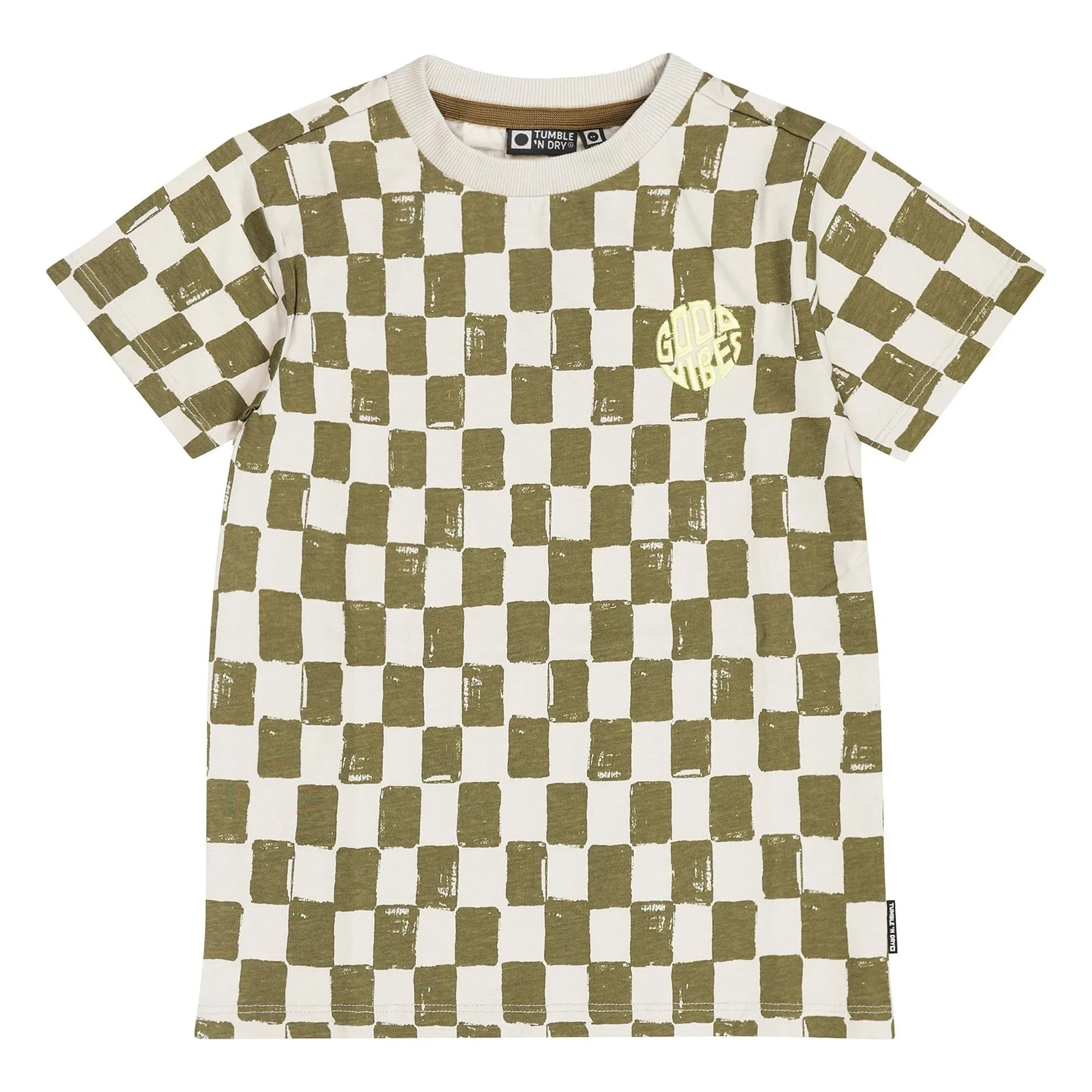 Tumble N'Dry - Yumuşak T-Shirt Organik pamuk | Haki kahverengi
