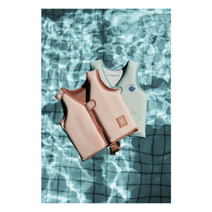 Liewood - Dove Swim Vest | Y/D Striped Pale Tuscany/Cream