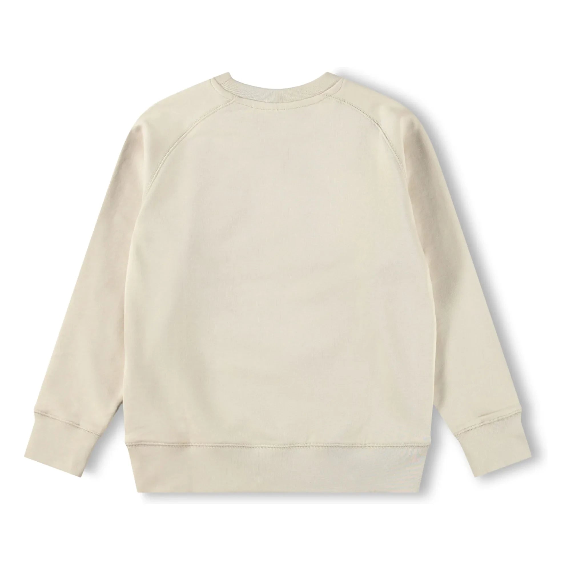 Molo - Mike Smile organik pamuk sweatshirt | Ecru
