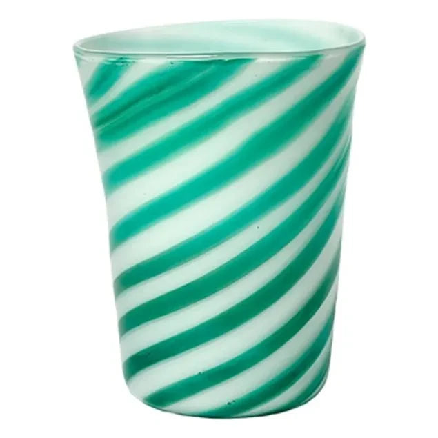 Bitossi - Bachette Verde Blown Glass Cups - Set of 2 | Green