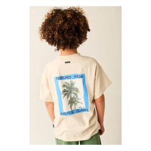 Tumble N'Dry - Paradise Islands Oversized T-Shirt Organic Cotton | Off-White