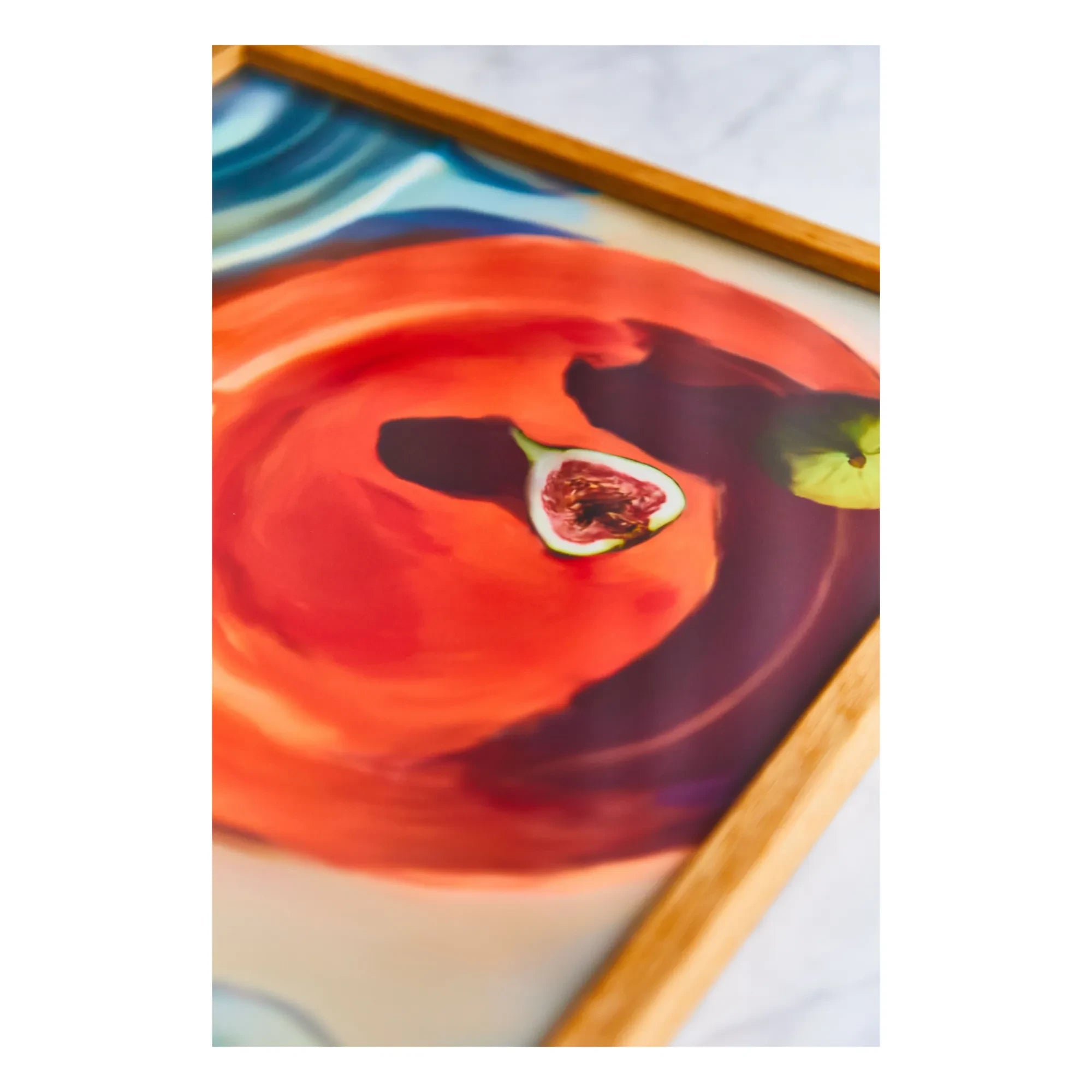 Paper Collective - Misfitting Things Fine Dining Poster | Orange