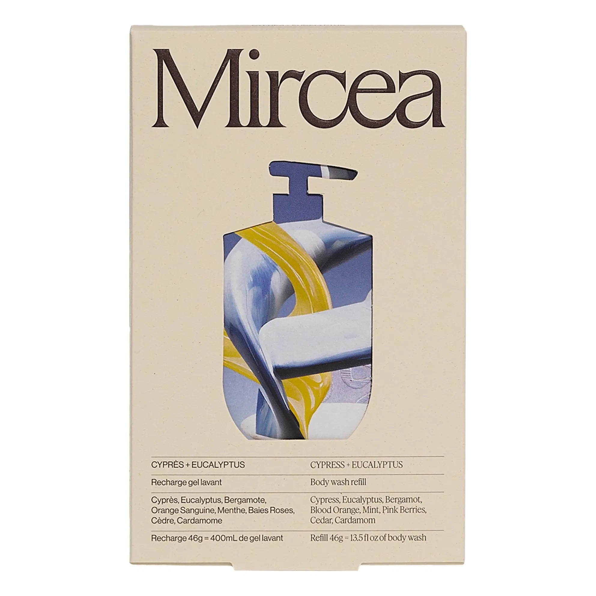 Mircea - Selvi + Okaliptüs Duş Jeli Yedeği - 400ml