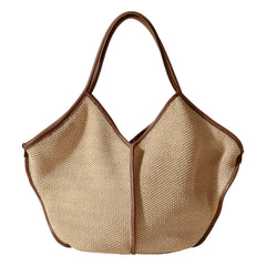 Hereu - Calella Yumuşak Raffia Çanta | Bej