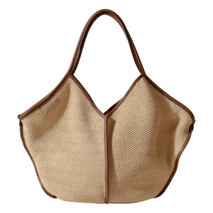 Hereu - Calella Yumuşak Raffia Çanta | Bej