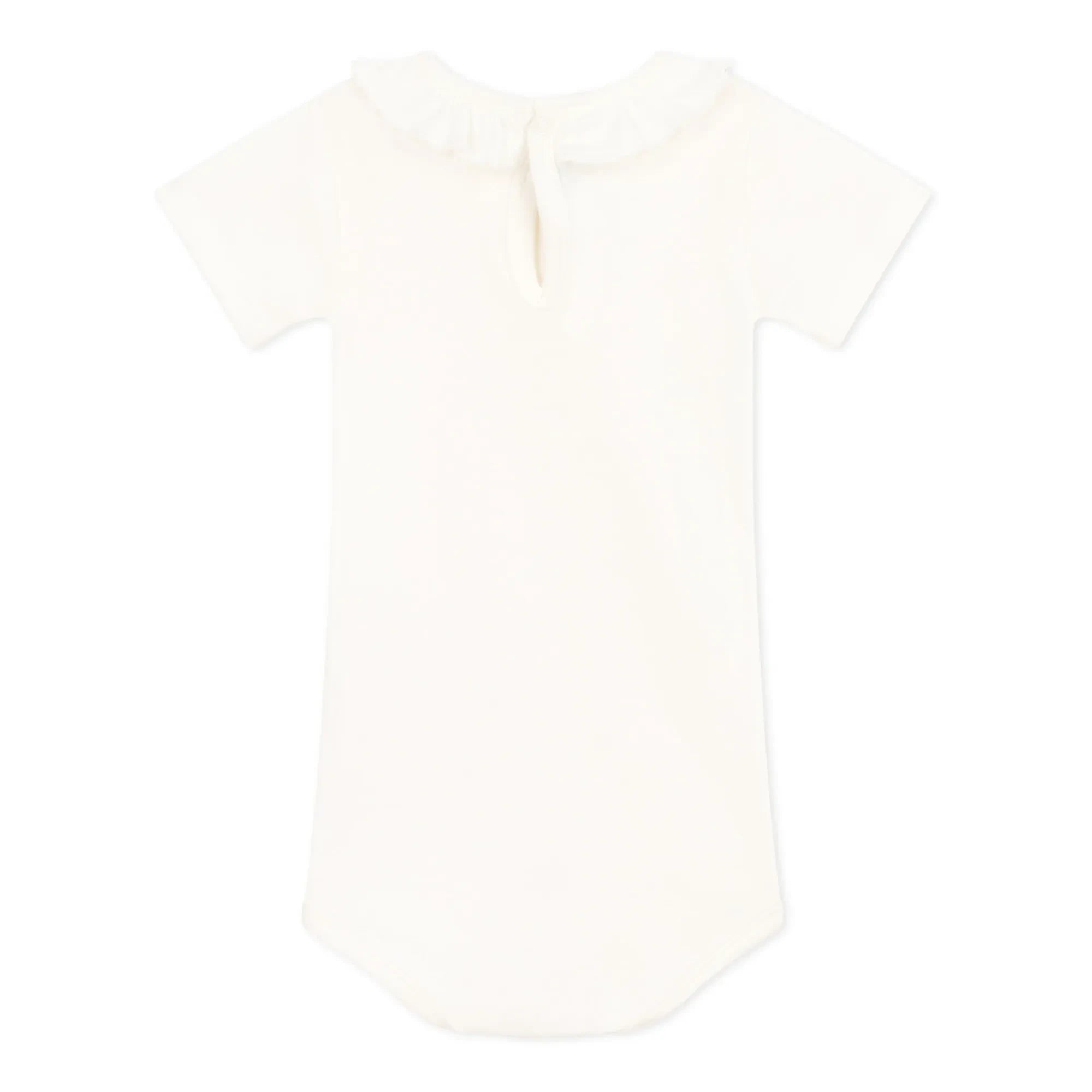 Petit Bateau - Body Maggie Ruffled | Ecru