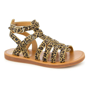 Pom d'Api - Plagette Gladiator Sandals | Leopard