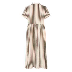 Lollys Laundry - Aliya Cotton Dress | Mocha