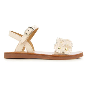 Pom d'Api - Plagette Multi Flo sandaletler | Bej pembe