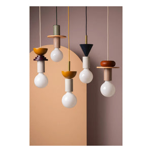 Schneid Studio - Junit Meringue Pendant Lamp | Coffee