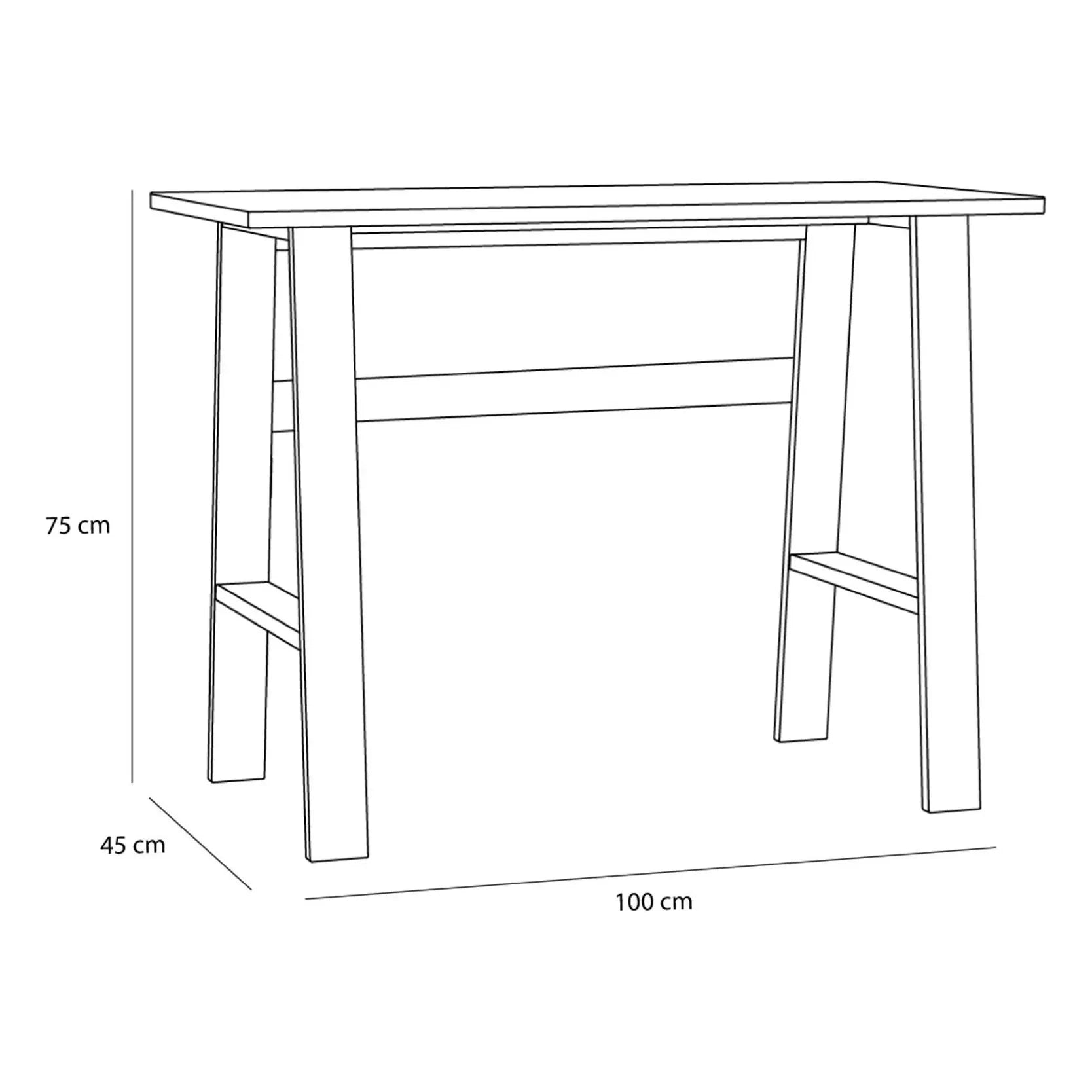 Hübsch - Poke Oak Desk