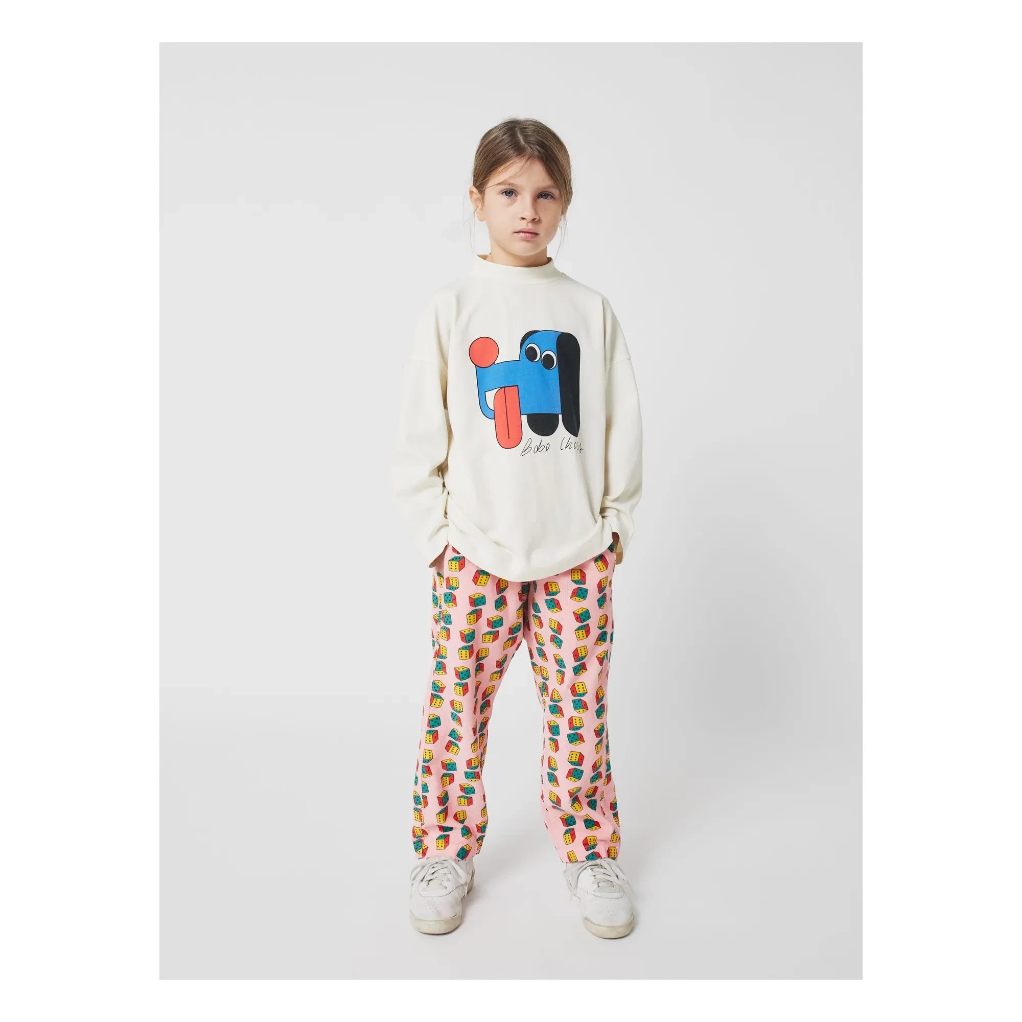 Bobo Choses - Dog Collar T-Shirt Organic Cotton | Ecru