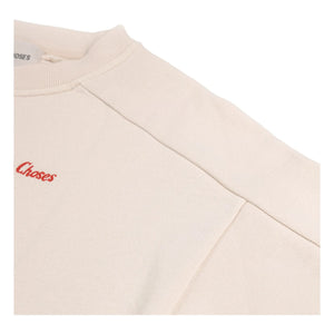 Bobo Choses - Niche Sweat Organik Pamuk | Beyaz