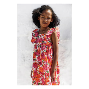 Tartine et Chocolat - Floral Dress | Orange